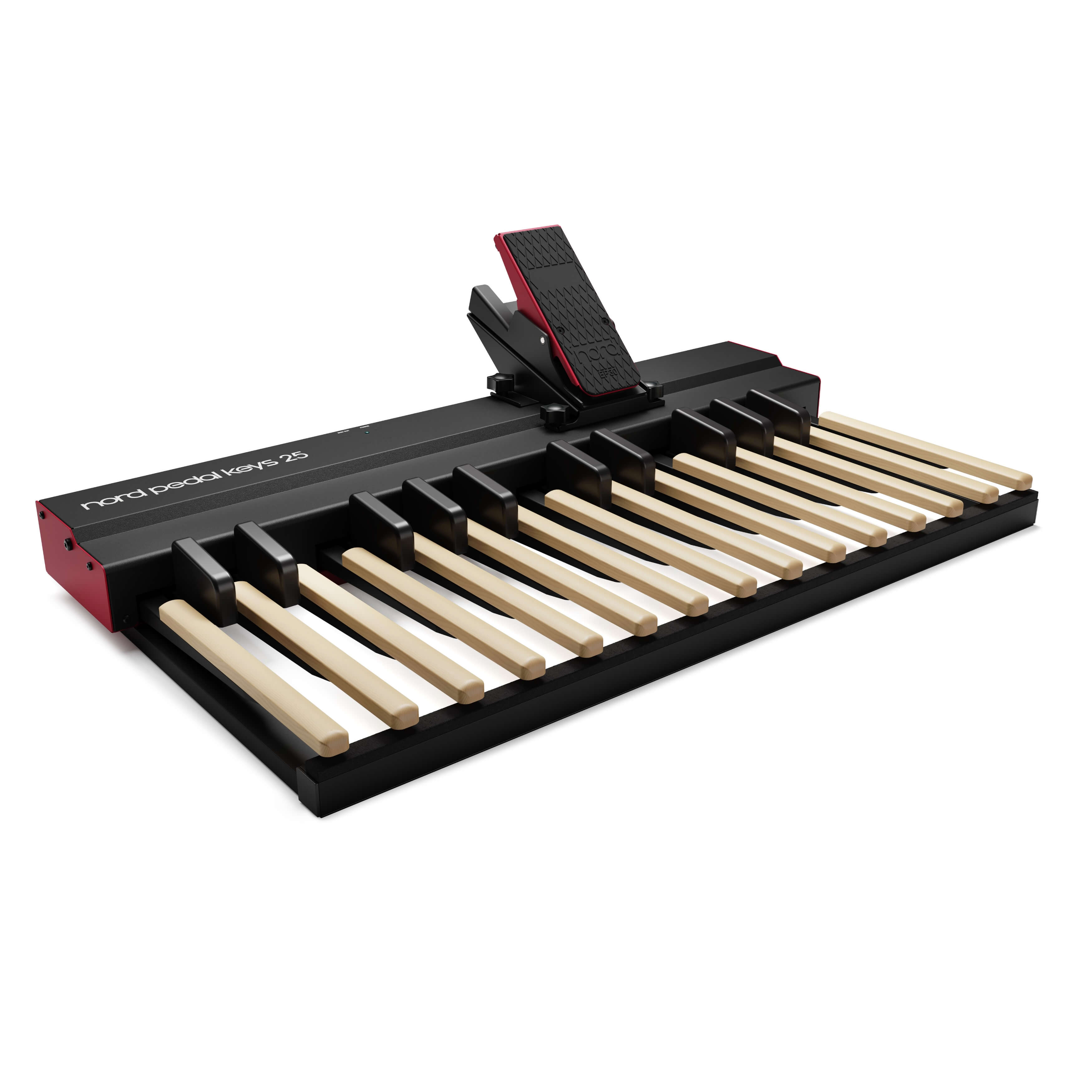 Nord Pedal Keys 25 - MIDI Foot Pedal for Nord Keyboards, angled right