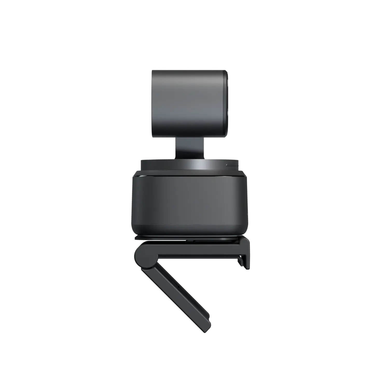 OBSBOT OAB-2209-CT - Tiny 2 Adjustable Mount for Tiny 2 Webcams, side view shown with optional webcam