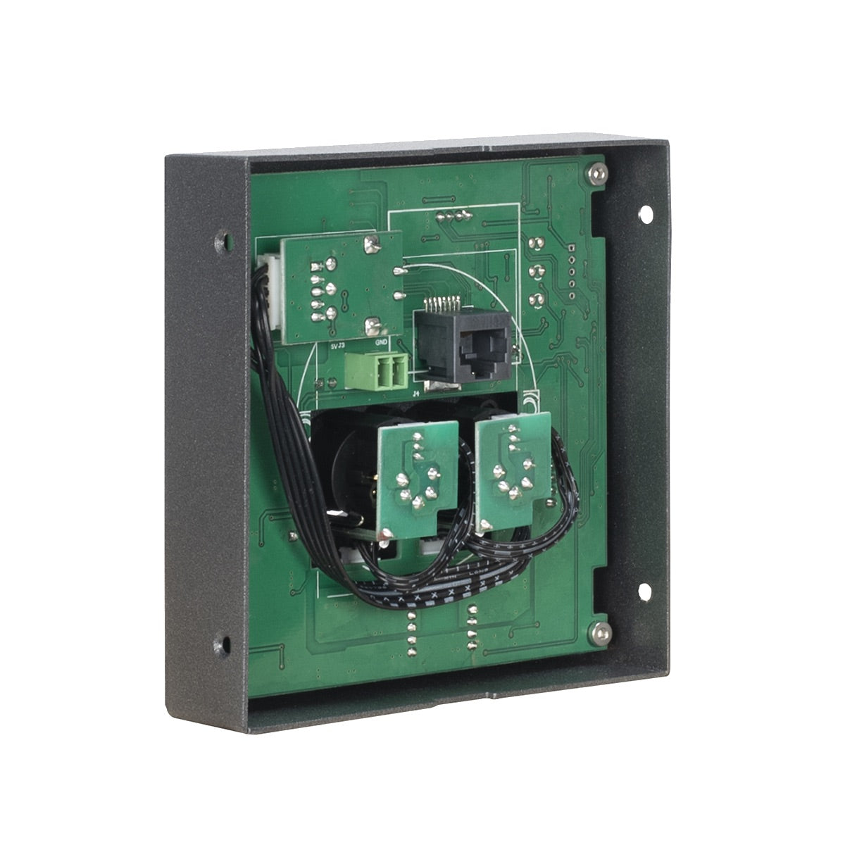 Obsidian Netron EP2 - 2-port 5-pin XLR DMX/RDM to Ethernet Gateway, display rear right