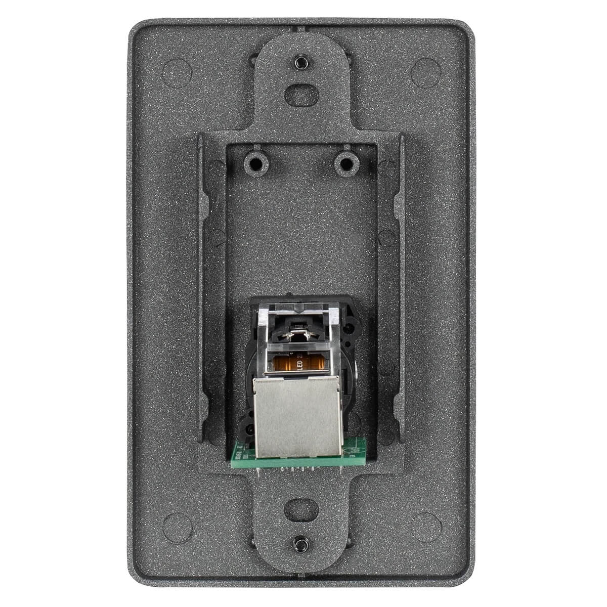 Obsidian Netron WP1CAT6 - Wall Plate with RJ45 Output Connector, rear