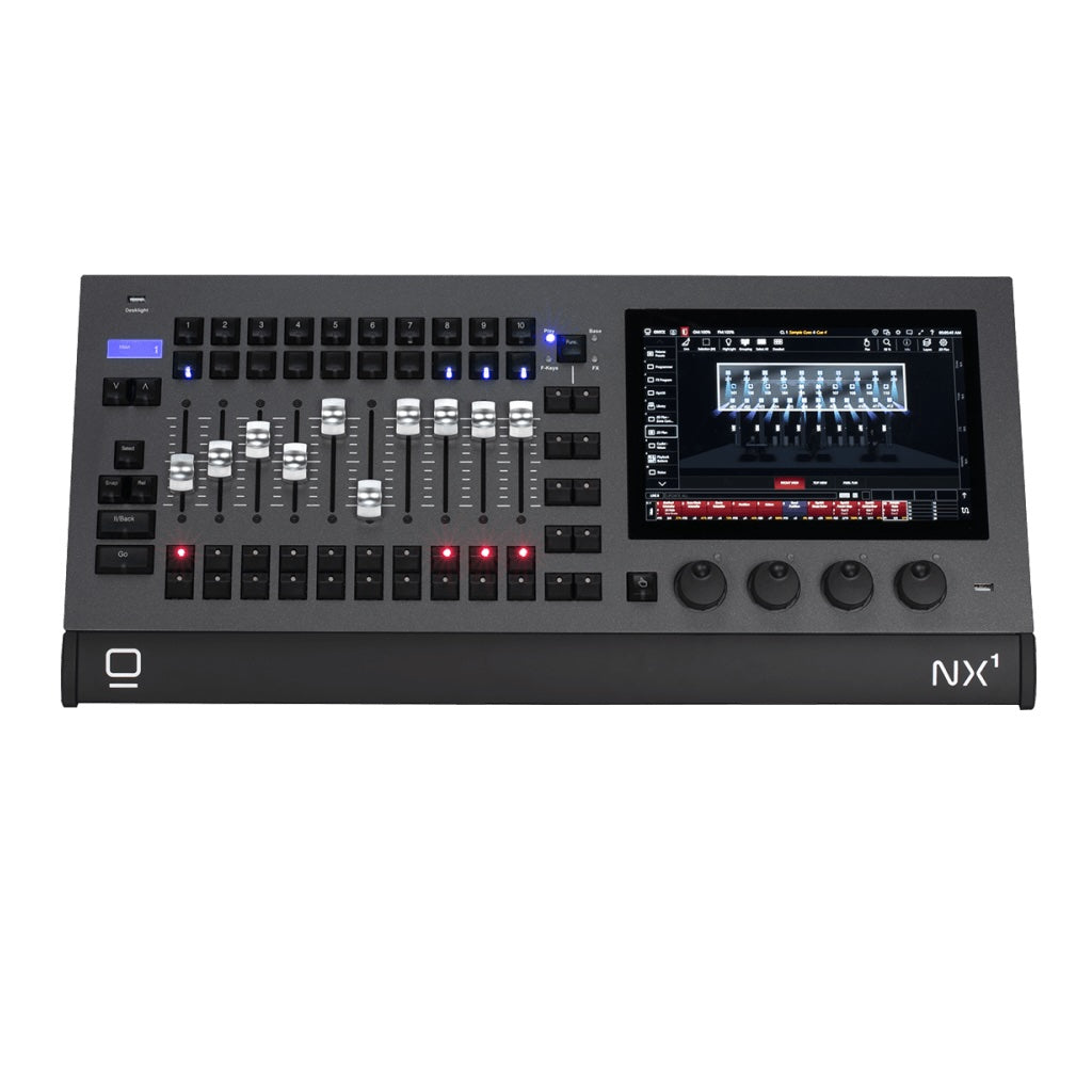 Obsidian NX1-16 - 8 Universe, 10 Playbacks, ONYX Lighting Console, top