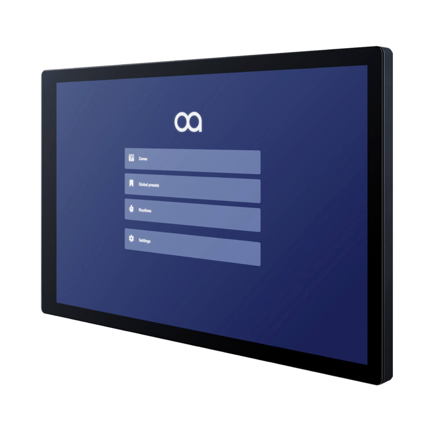 Optimal Audio ZonePad 8 - 8 Zone Touchscreen Wall Controller, front