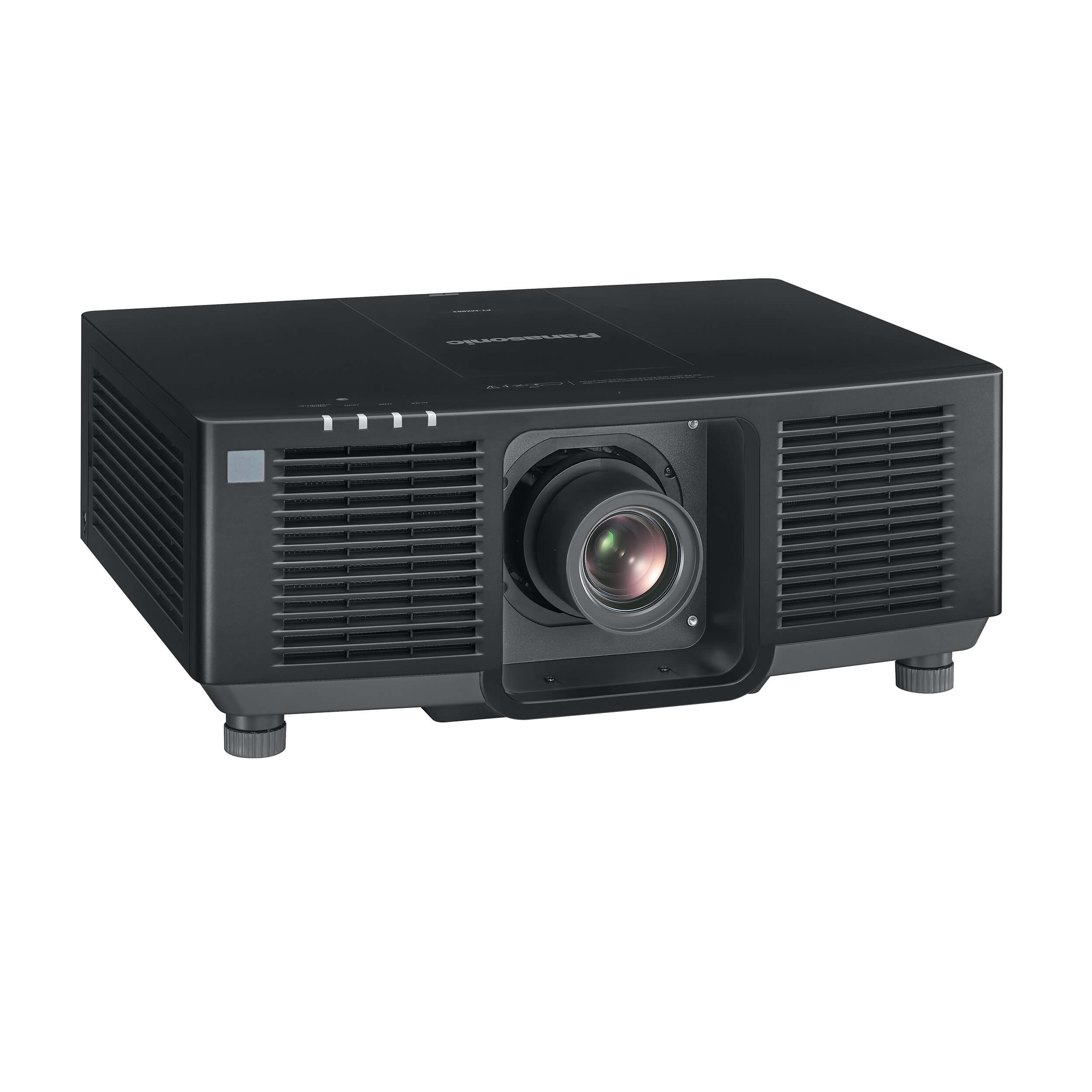 Panasonic PT-MZ882 Series - 3LCD Laser WUXGA Projector, black, slant right