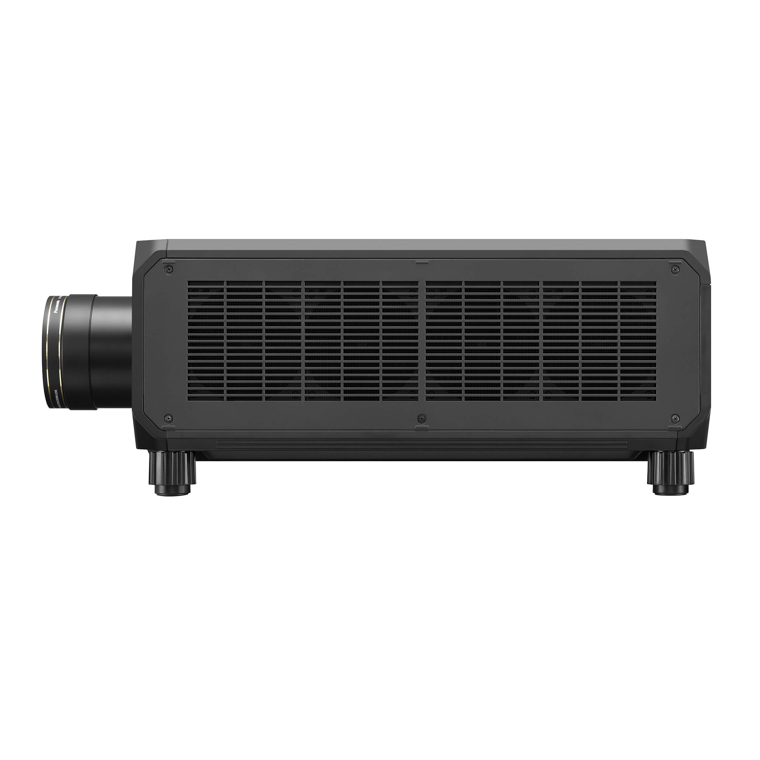 Panasonic PT-HTQ20U - 1-Chip DLP 4K Laser Projector (lens not included), left side