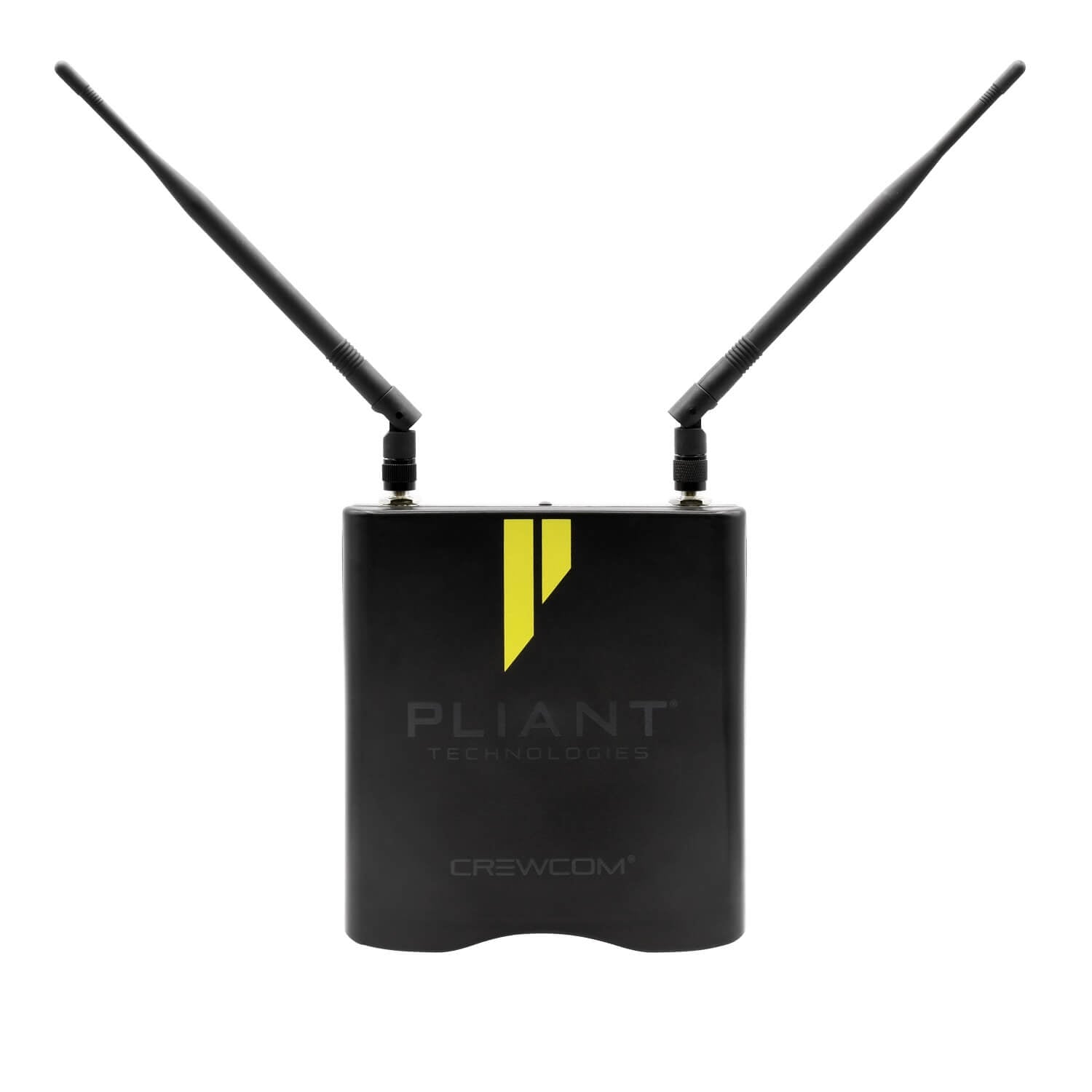 Pliant Technologies CRT-900-IPR - IP65-rated CrewCom 900MHz Radio Transceiver, front