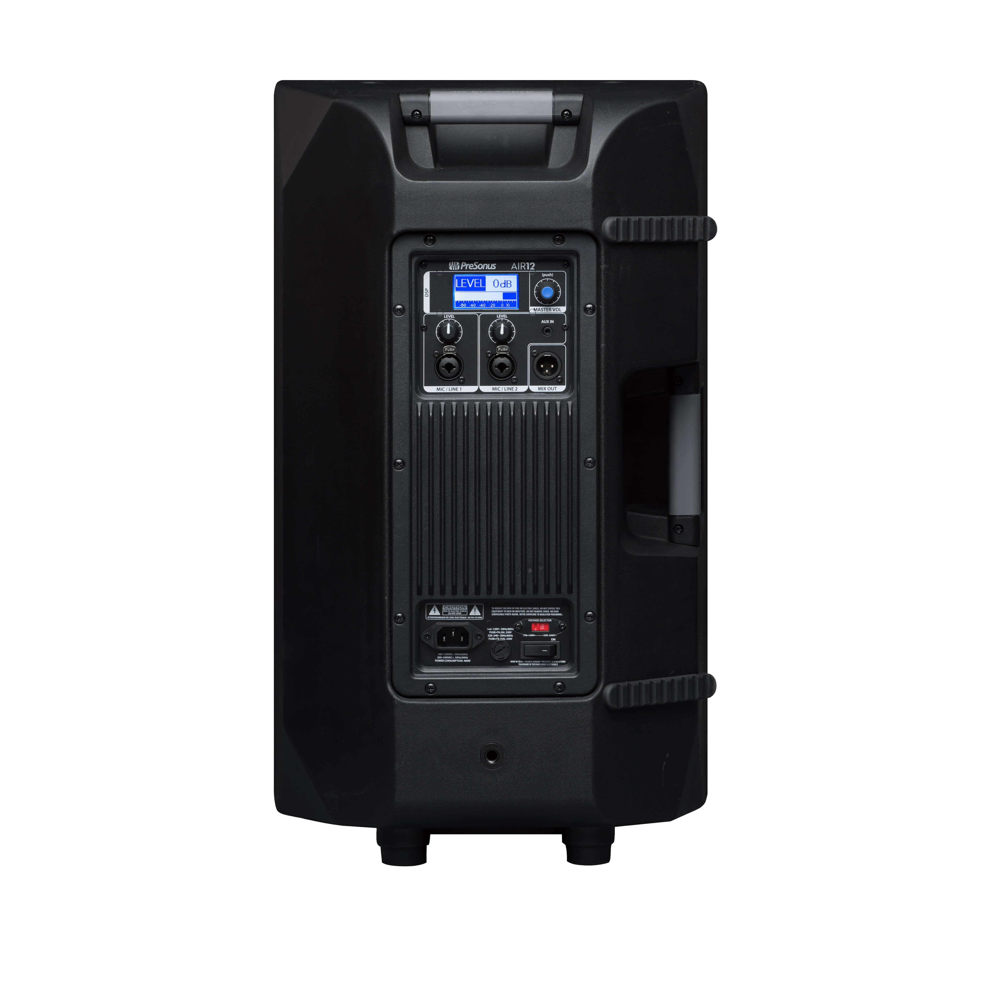 PreSonus AIR12 - 2-way 12-inch 1200W Active Loudspeaker, back