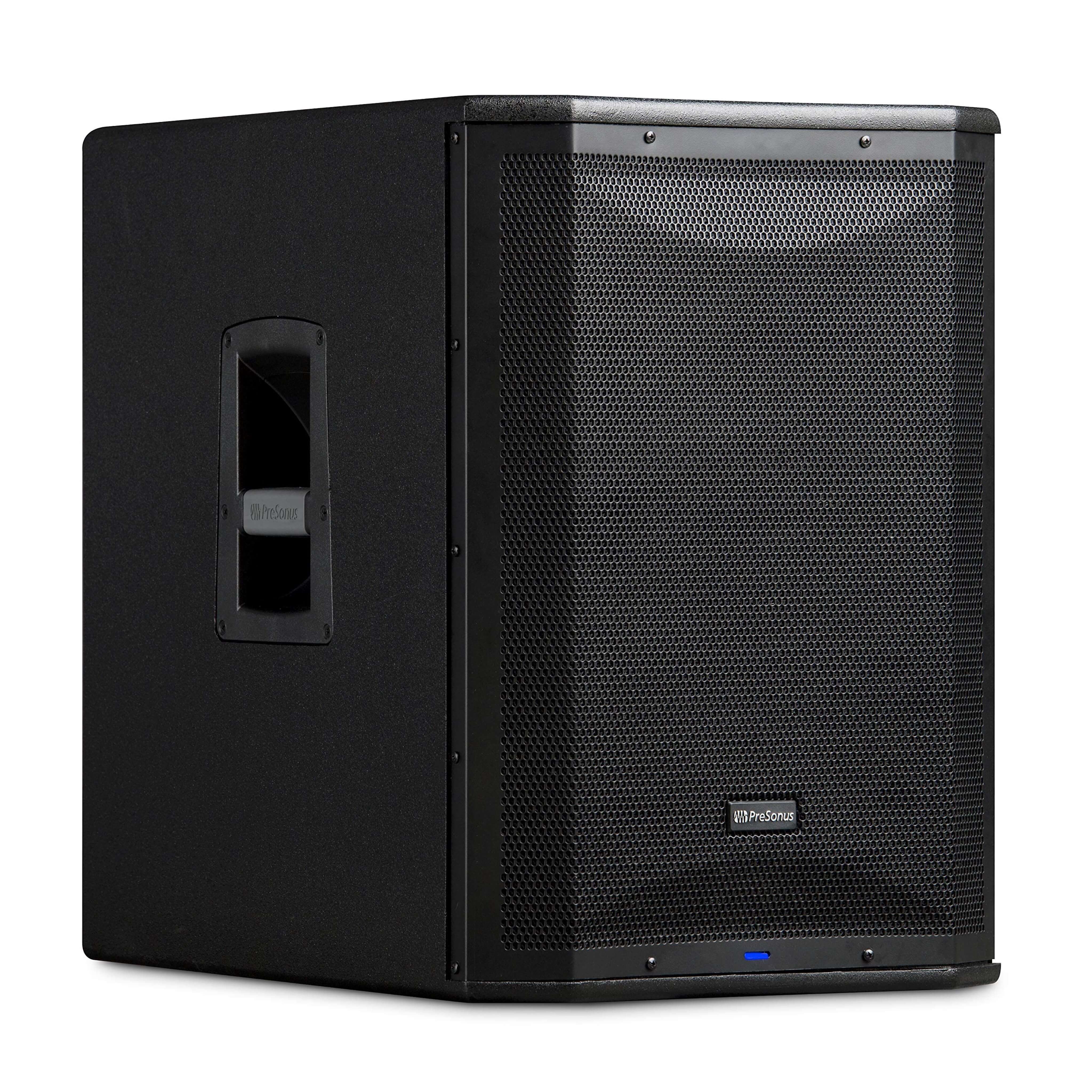 PreSonus AIR15s - 15-inch 1200W Active Subwoofer, angle