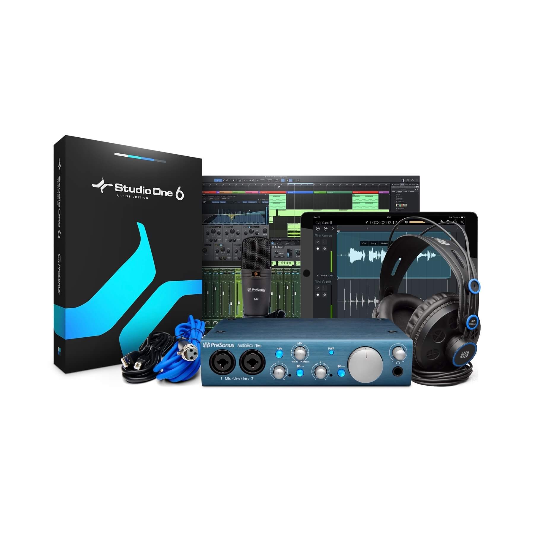 PreSonus AudioBox iTwo Studio bundle