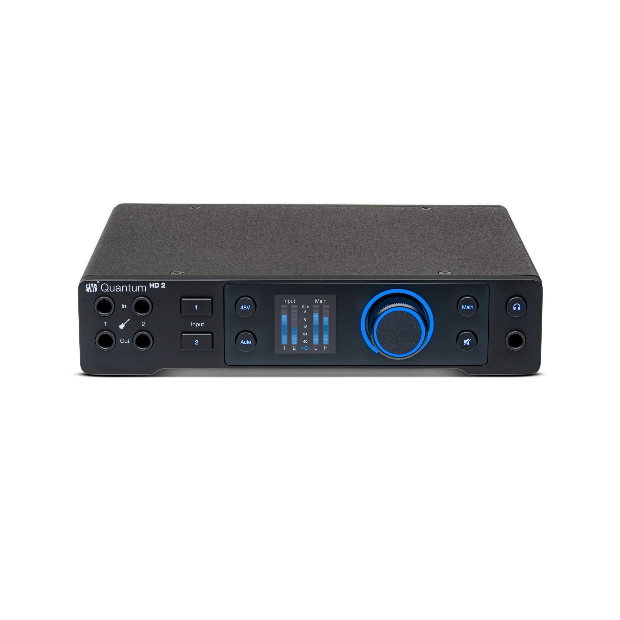 PreSonus Quantum HD 2 - 32-bit 192kHz USB-C Audio Interface, front