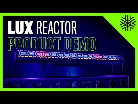 Blizzard Lighting Lux Reactor - 1m WW Linear Blinder with RGB Effects, product demo
