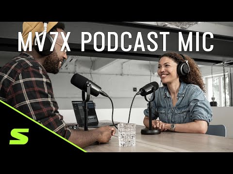 Shure MV7X Podcast Microphone, YouTube video