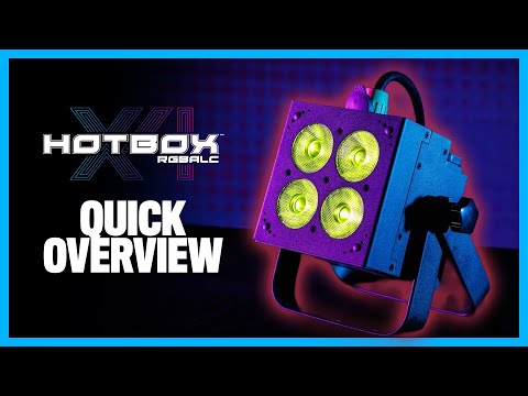 Blizzard Lighting HotBox X4 RGBALC - 6-in-1 LED Wash Light