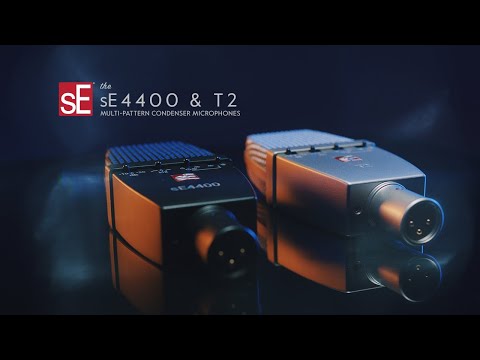 Classic sound meets modern craftsmanship: sE4400 and T2 Multi-Pattern Condensers, YouTube video
