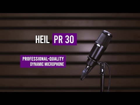 Heil PR 30 Large Diaphragm Dynamic Microphone