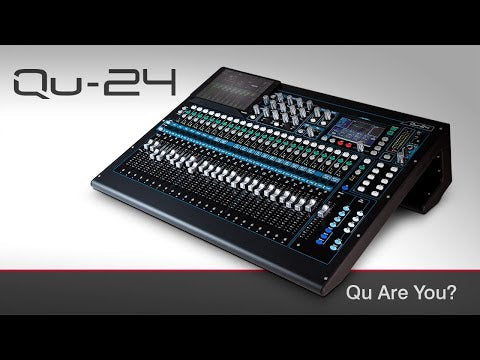 Allen & Heath Qu-24 - 24-Channel Digital Mixer, YouTube video