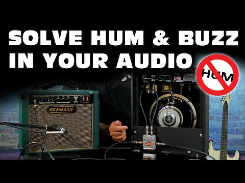How to Diagnose and Solve Hum & Buzz in Your Audio, YouTube video