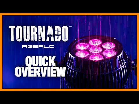 Blizzard Lighting TOURnado RGBALC - Outdoor LED Wash Fixture, IP65