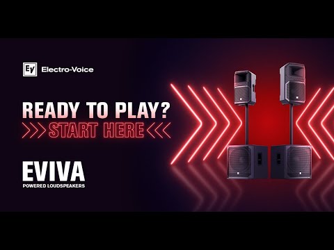 EVIVA is Electro-Voice’s new entry-point speaker family designed to deliver legendary sound, plug-and-play simplicity, and pro-level performance at an accessible price.