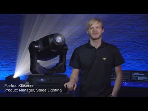 Martin MAC Quantum Profile - Bright LED Spot with CMY Color Mixing, YouTube video