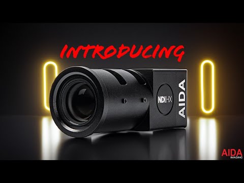 Aida HD-NDI-TF - 1080p HD NDI|HX POV Camera with Telephoto Lens, YouTube video