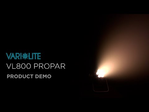 Vari-Lite VL800 ProPAR Product Demonstration, YouTube video