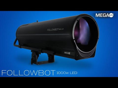 Mega-Lite Followbot 1000W LED, YouTube video