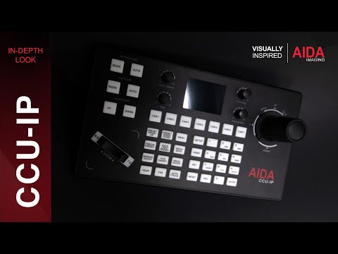 AIDA Imaging CCU-IP - VISCA Serial and IP PTZ Camera Controller