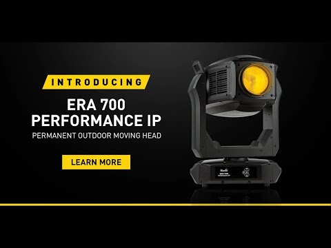 Martin ERA 700 Performance IP - LED Profile with CMYC Color Mixing, YouTube video