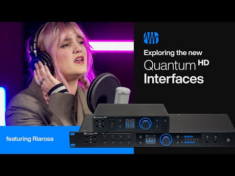 Exploring the New Presonus Quantum HD Audio Interfaces, YouTube video