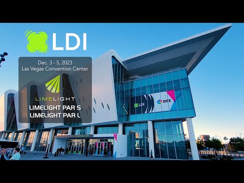 Elation Lighting - Limelight Par S & Limelight Par L at LDI 2023, YouTube video