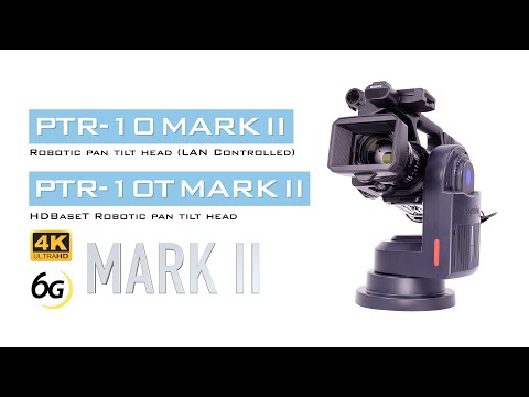 DataVideo PTR-10T Mark II - HDBaseT Robotic Pan Tilt Head, YouTube video