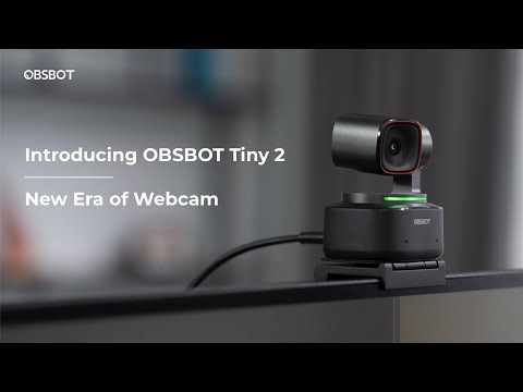 OBSBOT Tiny 2 - AI-Powered 4K PTZ Web Camera, YouTube video