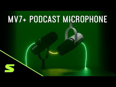 Shure MV7+ Podcast Microphone, Tap the Full Spectrum of Sound. YouTube video