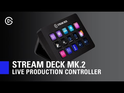 Elgato Stream Deck MK.2 - 15-Key Tactile Control Pad