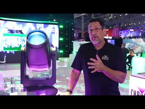 Chauvet Professional Maverick Storm 1 Flex - Spot Beam Wash Hybrid Light Fixture, YouTube video