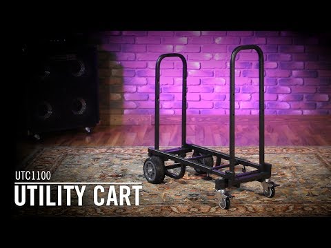 On-Stage UTC1100 - Compact Utility Cart with 330 lb. Capacity, YouTube video