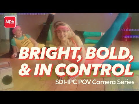 Aida SDI-IPC POV Camera Series, YouTube video