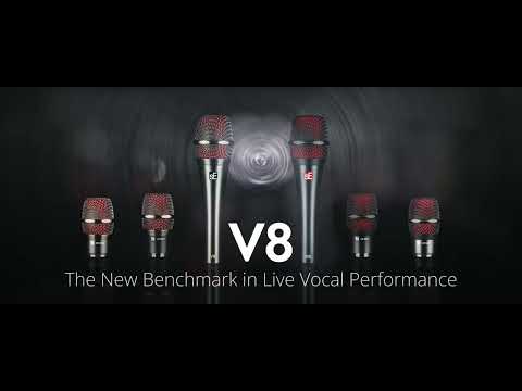 sE Electronics V8 - Premium Supercardioid Dynamic Vocal Microphone