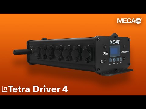 Mega-Lite TetraDriver 4 - Light Pipe Constant Voltage Driver, YouTube video