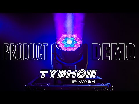 Blizzard Lighting Typhon IP Wash - LED Moving Head Wash Fixture, IP66-rated