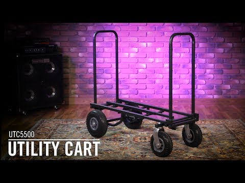 On-Stage UTC5500 - All-Terrain Utility Cart with 550 lb. Capacity, YouTube video