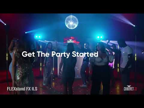 Chauvet DJ FLEXstand FX ILS - Telescoping Stand With Built-In LEDs, YouTube video