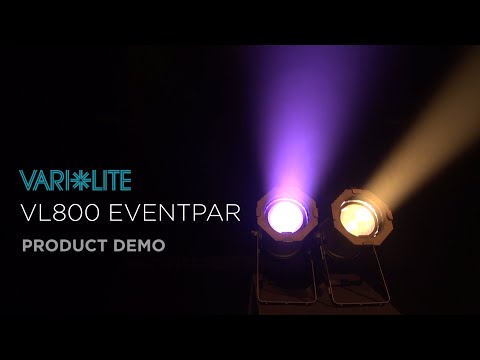 Vari-Lite VL800 EventPAR Product Demonstration, YouTube video