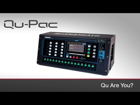 Allen & Heath Qu-Pac - Portable 32-Channel Rackmountable Digital Mixer, YouTube video