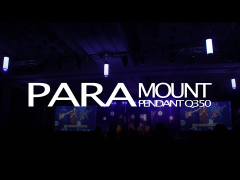MEGA-Lite Paramount Pendant Q350 - 200W RGBWW LED Cylinder Lighting Fixture
