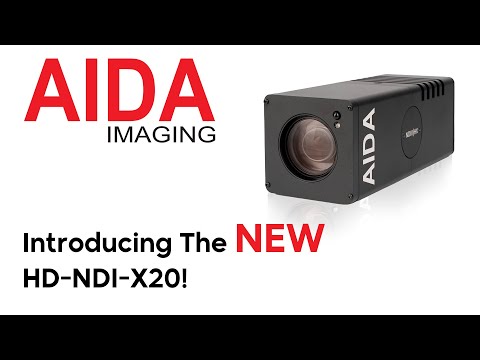 Introducing the NEW HD-NDI-X20 POV Camera from AIDA Imaging, YouTube video