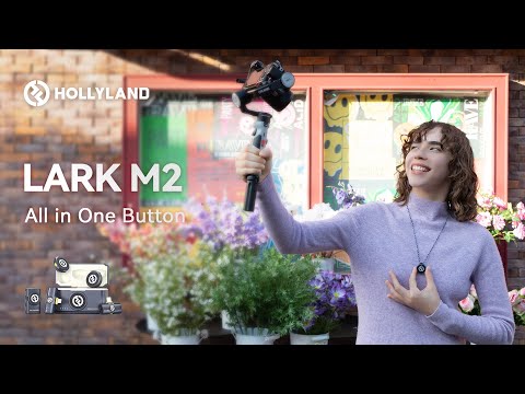 Hollyland LARK M2 Camera - Wireless Lavalier Microphone System, YouTube video