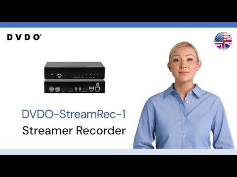 DVDO StreamRec-1 - Full HD Single Channel HDMI/SDI Streamer Recorder, YouTube video