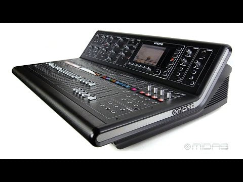 Midas M32 - Digital Console with 40-Input Channels, 32 Midas Mic Preamps, YouTube video