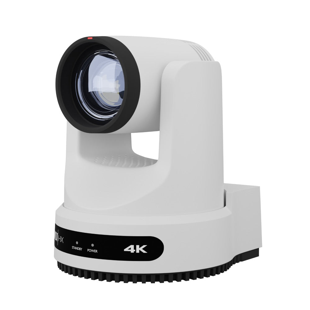 PTZOptics Move 4K - Ultra HD Auto-tracking PTZ Camera, white, left front